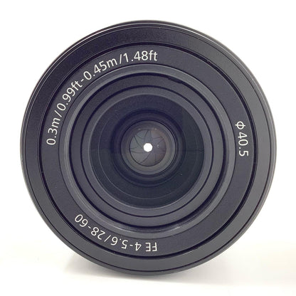 【全額返金保証】【最速発送】Sony FE 28-60mm F4-5.6 SEL2860 動作確認済