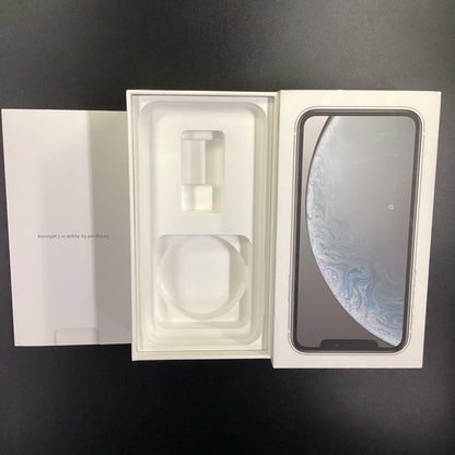 【全額返金保証】【最速発送】Apple iPhone iPhone XR 64GB ホワイト au 白ロム 美品 動作確認済 87%