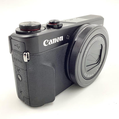 【全額返金保証】【最速発送】Canon コンパクトデジタルカメラ PowerShot G7X Mark II 美品 動作確認済