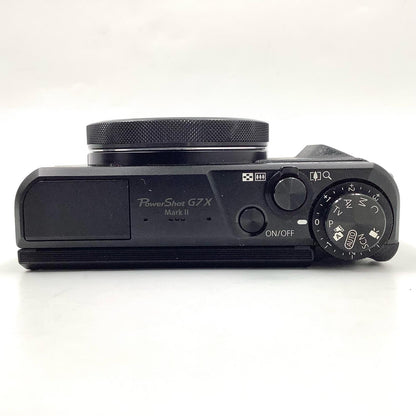 【全額返金保証】【最速発送】Canon コンパクトデジタルカメラ PowerShot G7X Mark II 美品 動作確認済