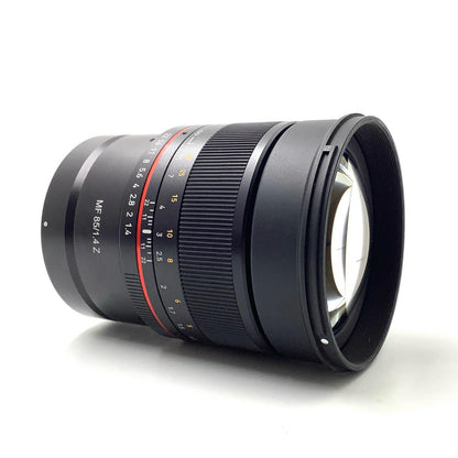 【全額返金保証】【最速発送】SAMYANG 85mm F1.4 AS IF UMC [ニコンZ用] 美品 動作確認済