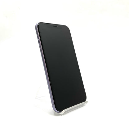 【全額返金保証】【最速発送】Apple iPhone iPhone 11 128GB パープル au 白ロム 動作確認済 75%
