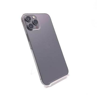 【全額返金保証】【最速発送】Apple iPhone iPhone 12 Pro Max 256GB グラファイト Softbank SIMフリー 白ロム 動作確認済 77%