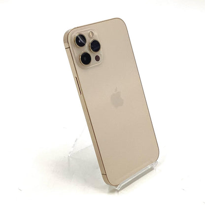 【全額返金保証】【最速発送】Apple iPhone iPhone 12 Pro Max 256GB ゴールド docomo SIMフリー 白ロム 動作確認済 100%