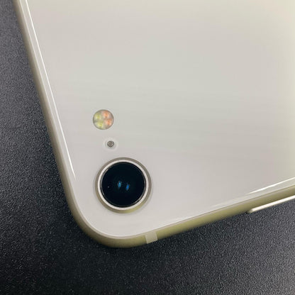 【全額返金保証】【最速発送】Apple iPhone iPhone SE（第3世代） 64GB スターライト Softbank 美品 動作確認済 85%
