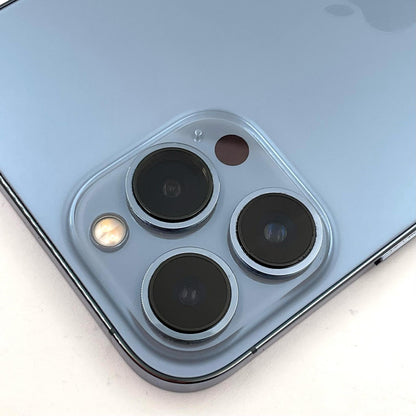 【全額返金保証】【最速発送】Apple iPhone iPhone 13 Pro Max 256GB シエラブルー SIMフリー 白ロム 動作確認済 84%