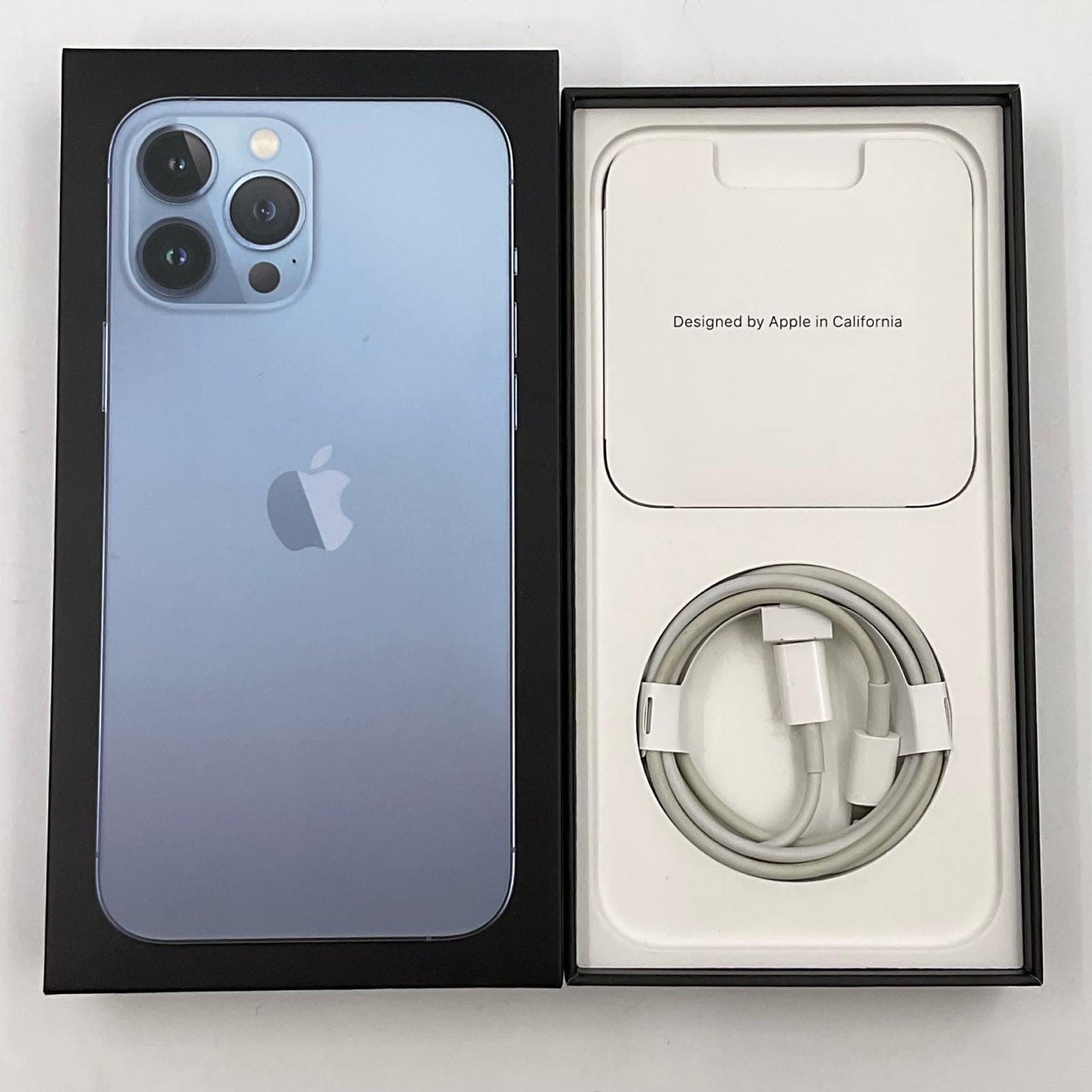 【全額返金保証】【最速発送】Apple iPhone iPhone 13 Pro Max 256GB シエラブルー SIMフリー 白ロム 動作確認済 84%