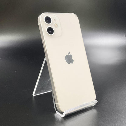 【全額返金保証】【最速発送】Apple iPhone iPhone 12 mini 128GB ホワイト Softbank 白ロム 動作確認済 74%