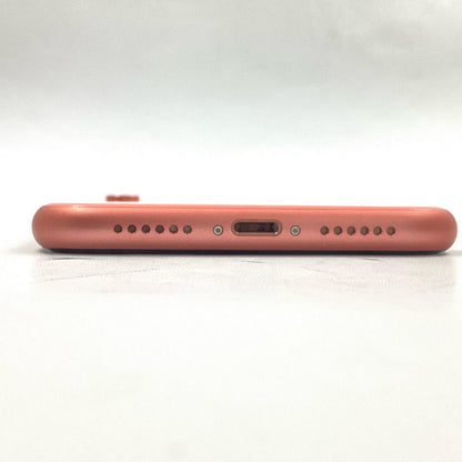 【全額返金保証】【最速発送】Apple iPhone iPhone XR 64GB コーラル docomo 白ロム 動作確認済 85%
