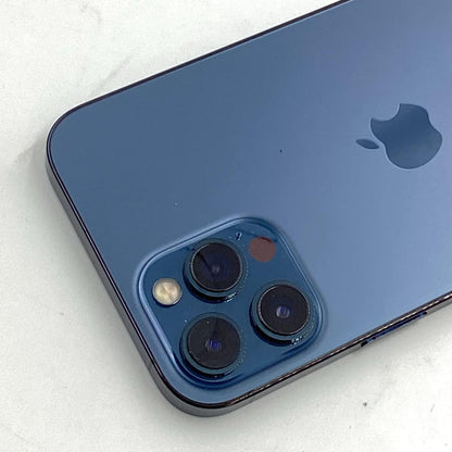 【全額返金保証】【最速発送】Apple iPhone iPhone 12 Pro Max 512GB パシフィックブルー au 白ロム 動作確認済 74%