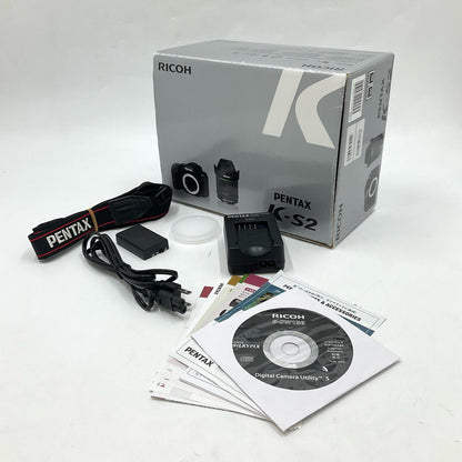 【最速発送】RICOH デジタル一眼 PENTAX K-S2 ボディ ブラック【難有】