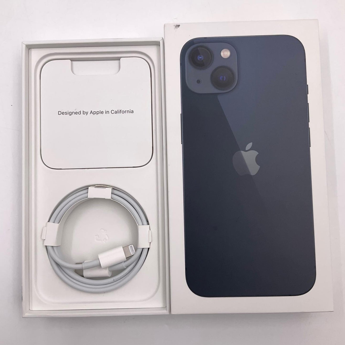 【全額返金保証】【最速発送】Apple iPhone iPhone 13 128GB ミッドナイト docomo SIMフリー 白ロム 動作確認済 80%