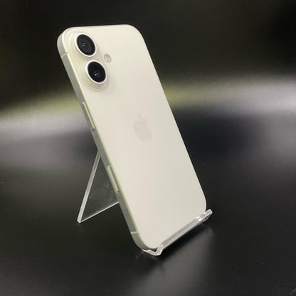 【全額返金保証】【最速発送】Apple iPhone iPhone 16 256GB ホワイト SIMフリー 白ロム 超美品 動作確認済 96%