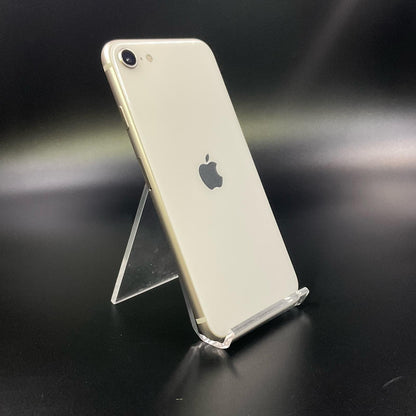 【全額返金保証】【最速発送】Apple iPhone iPhone SE（第3世代） 128GB スターライト SIMフリー 白ロム 超美品 動作確認済 100%