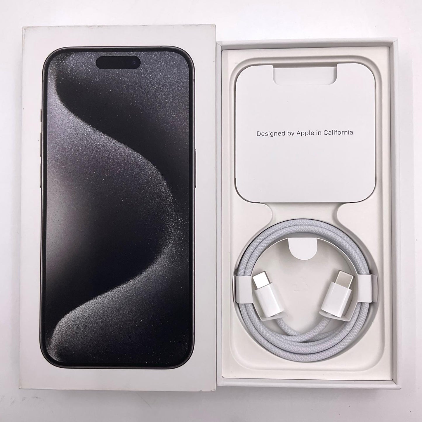 【全額返金保証】【最速発送】Apple iPhone iPhone 15 Pro 128GB ブラックチタニウム SIMフリー 白ロム 動作確認済 87%