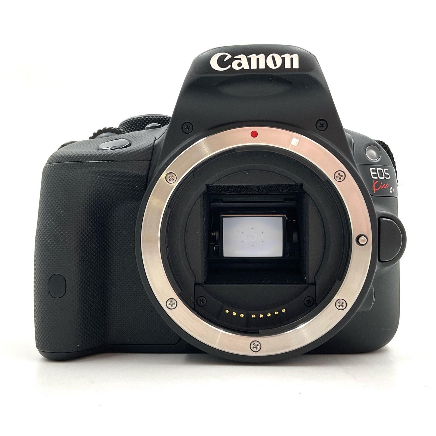【全額返金保証】【最速発送】Canon デジタル一眼 EOS Kiss X7 ボディ ブラック 美品 動作確認済