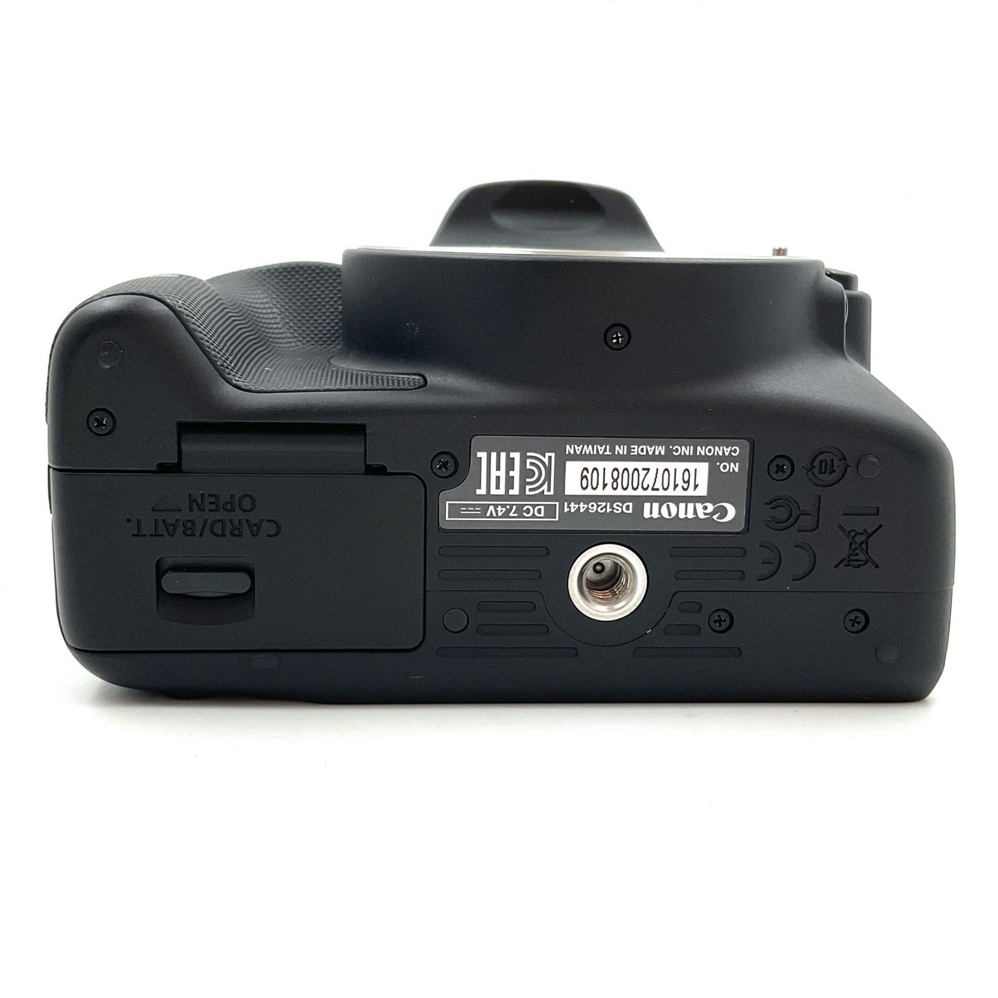 【全額返金保証】【最速発送】Canon デジタル一眼 EOS Kiss X7 ボディ ブラック 美品 動作確認済