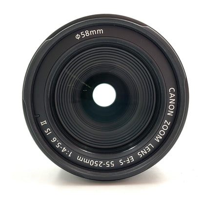 【全額返金保証】【最速発送】Canon EF-S55-250mm F4-5.6 IS II 美品 動作確認済