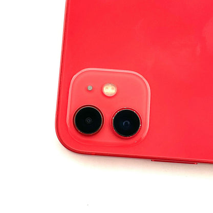 【全額返金保証】【最速発送】Apple iPhone iPhone 12 128GB (PRODUCT)RED Softbank 白ロム 動作確認済 85%