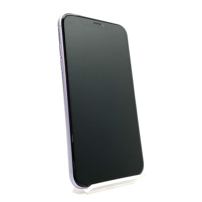 【全額返金保証】【最速発送】Apple iPhone iPhone 11 64GB パープル Softbank 白ロム 動作確認済 75%