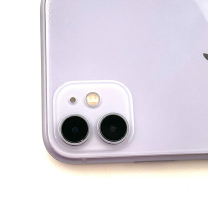 【全額返金保証】【最速発送】Apple iPhone iPhone 11 64GB パープル Softbank 白ロム 動作確認済 75%