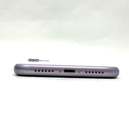 【全額返金保証】【最速発送】Apple iPhone iPhone 11 64GB パープル Softbank 白ロム 動作確認済 75%