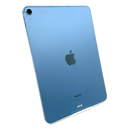 【全額返金保証】【最速発送】Apple iPad Air 10.9インチ 第5世代 64GB ブルー WiFi+Cellular au 動作確認済
