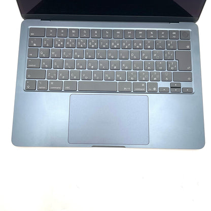 【全額返金保証】【最速発送】Apple MacBook Air 13.6インチ 2025 Apple M4 16GB SSD 512GB ミッドナイト 100% 美品 動作確認済