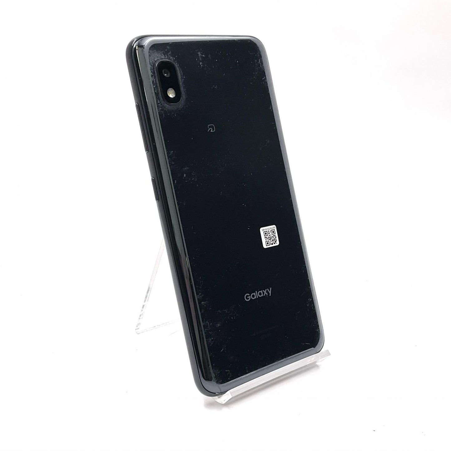 【全額返金保証】【最速発送】SAMSUNG Galaxy A21 64GB ブラック au SCV49 白ロム 動作確認済