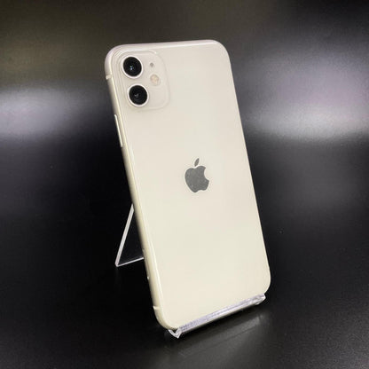 【全額返金保証】【最速発送】Apple iPhone iPhone 11 64GB ホワイト au 白ロム 動作確認済 100%