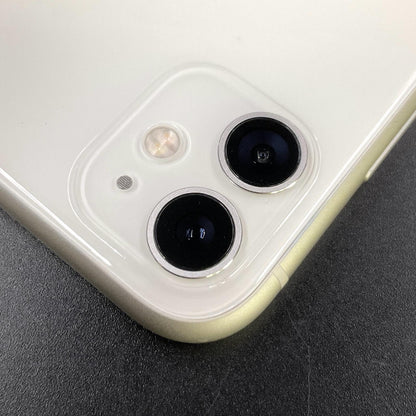 【全額返金保証】【最速発送】Apple iPhone iPhone 11 64GB ホワイト au 白ロム 動作確認済 100%