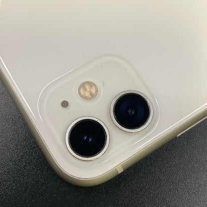 【最速発送】Apple iPhone iPhone 11 128GB ホワイト SIMフリー 白ロム【難有】 83%