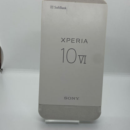 【全額返金保証】【最速発送】Sony Xperia 10VI 128GB Black Softbank SIMフリー SOSBA3 新品未開封 即納OK