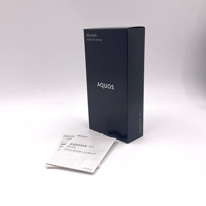 【最速発送】SHARP AQUOS R3 128GB ブラック SIMフリー SH-04L【難有】
