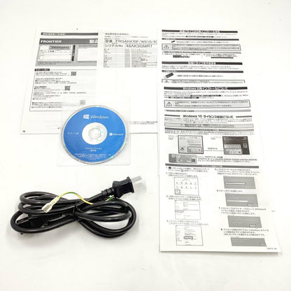 【全額返金保証】【最速発送】フロンティア FRGAH470F/WS10/NTK Intel(R) Core('TM) i7-10700K CPU @ 3.80GHz 32GB M.2 SSD 512GB NVIDIA GeForce RTX 2070 SUPER 動作確認済
