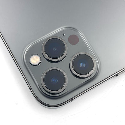 【全額返金保証】【最速発送】Apple iPhone iPhone 12 Pro Max 128GB グラファイト Softbank 白ロム 超美品 動作確認済 100%