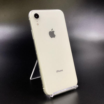 【最速発送】Apple iPhone iPhone XR 128GB ホワイト SIMフリー 白ロム【難有】 78%