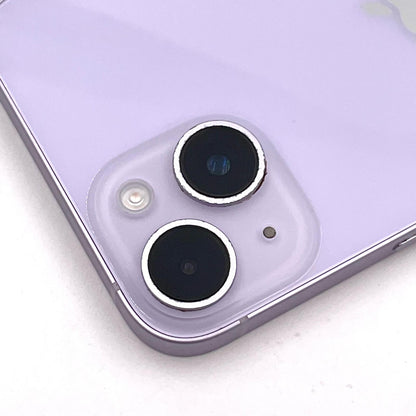 【全額返金保証】【最速発送】Apple iPhone iPhone 14 128GB パープル SIMフリー 白ロム 動作確認済 82%