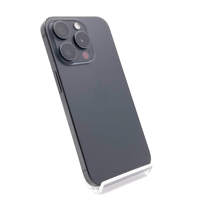 【全額返金保証】【最速発送】Apple iPhone iPhone 15 Pro 256GB ブラックチタニウム SIMフリー 白ロム 動作確認済 84%