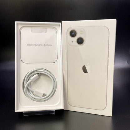【全額返金保証】【最速発送】Apple iPhone iPhone 13 128GB スターライト au 動作確認済 79%