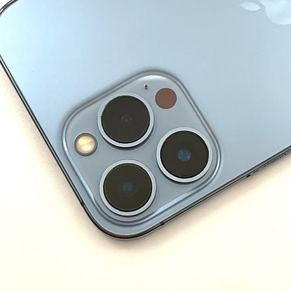 【全額返金保証】【最速発送】Apple iPhone iPhone 13 Pro Max 256GB シエラブルー SIMフリー 白ロム 動作確認済 86%