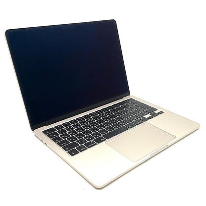 【全額返金保証】【最速発送】Apple MacBook Air 13インチ 2022 Apple M2 8GB SSD 256GB スターライト 88% 動作確認済