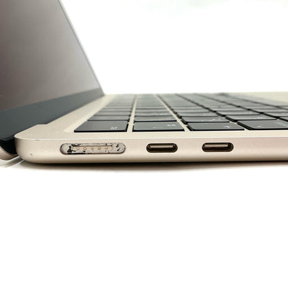 【全額返金保証】【最速発送】Apple MacBook Air 13インチ 2022 Apple M2 8GB SSD 256GB スターライト 88% 動作確認済