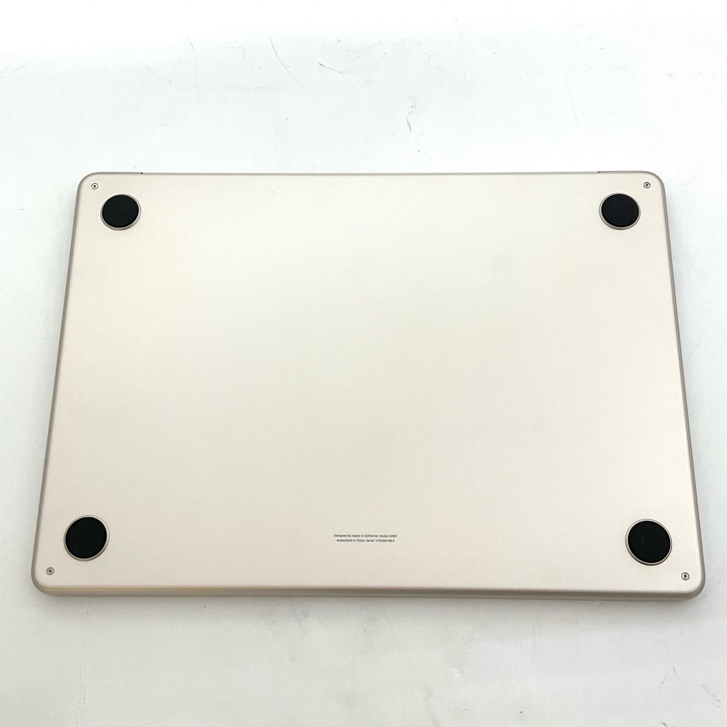【全額返金保証】【最速発送】Apple MacBook Air 13インチ 2022 Apple M2 8GB SSD 256GB スターライト 88% 動作確認済