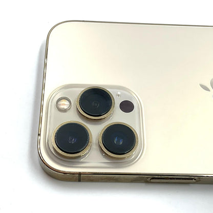 【全額返金保証】【最速発送】Apple iPhone iPhone 13 Pro Max 256GB ゴールド SIMフリー 白ロム 動作確認済 76%
