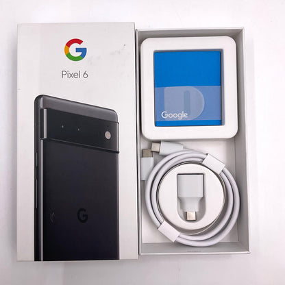 【全額返金保証】【最速発送】Google Pixel 6 128GB Stormy au GR1YH 白ロム 動作確認済
