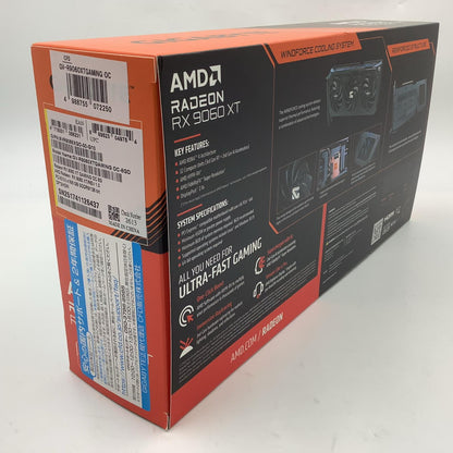 【全額返金保証】【最速発送】GIGABYTE グラフィックボード AMD Radeon RX 9060 XT GV-R9060XTGAMING OC-8GD 新品未開封 即納OK