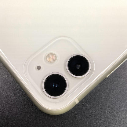 【最速発送】Apple iPhone iPhone 11 128GB ホワイト au 白ロム【難有】 81%