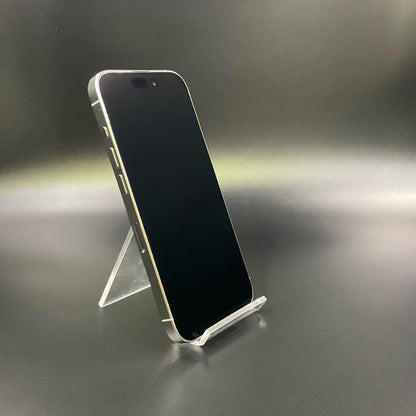 【全額返金保証】【最速発送】Apple iPhone iPhone 15 Pro 128GB ホワイトチタニウム Softbank 美品 動作確認済 89%