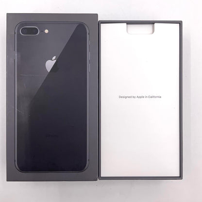 【全額返金保証】【最速発送】Apple iPhone iPhone 8 Plus 256GB スペースグレイ au 白ロム 動作確認済 82%